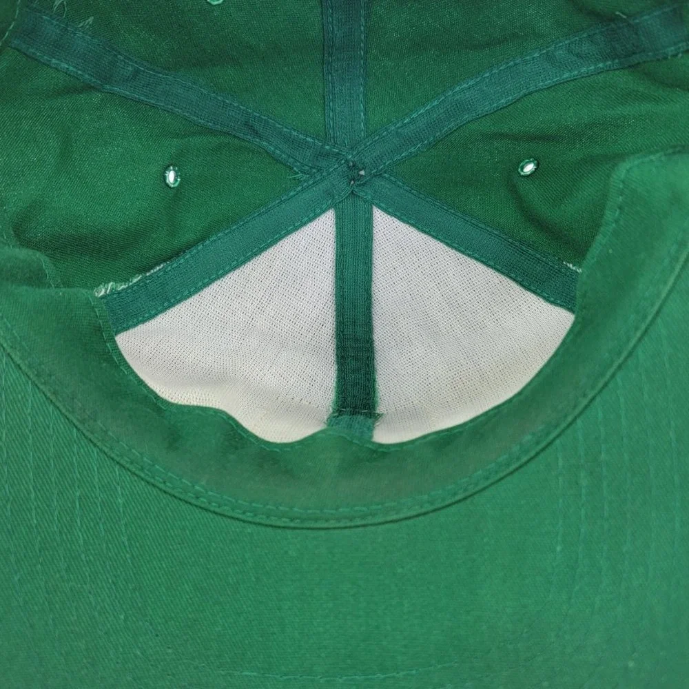 John Deere Hat Vintage K-Products Snapback Patch Cap Farm Tractor Green USA Made